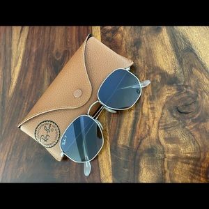 RayBan Hexagonal Frames, polarized lenses